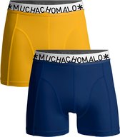 Muchachomalo-2-pack onderbroeken voor mannen-Elastisch Katoen-Boxershorts - Maat L