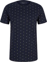 TOM TAILOR allover printed t-shirt Heren T-shirt - Maat S