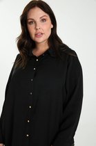 Paprika Dames Effen hemd in crêpe - Outdoorblouse - Maat 50