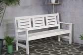 SenS Garden Furniture - Boulogne 3-seater White - 155cm - Wit