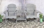 SenS Garden Furniture - Adirondack Duo Tuinbank Grey - Grijs