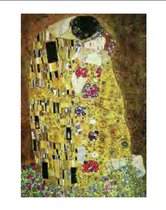 poster Egim Gustav Klimt - De kus 50 x 70