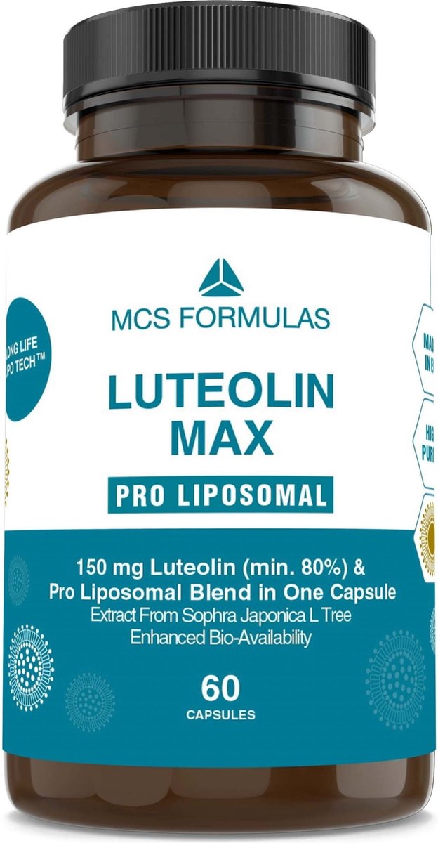 Luteolin Pro Liposomal 150mg, 60 Capsules