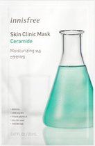 Innisfree Skin Clinic Mask - Ceramide - Moisturizing Face Mask - 20ml - Korean Beauty K Beauty Skin Mask - Calming Effect - Smooth & Healty Skin