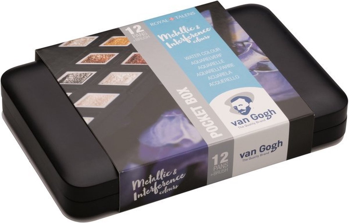 Aquarelverf - Pocket Box - Specialty Colours - van Gogh - 12 napjes