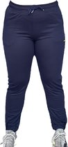 Embrator dames Joggingbroek navy blauw maat M