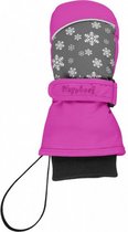 wanten sneeuwvlok junior polyester roze mt 1/2 jaar