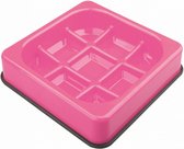 slowfeeder wafel hond 25 x 5,5 cm 1500 ml roze