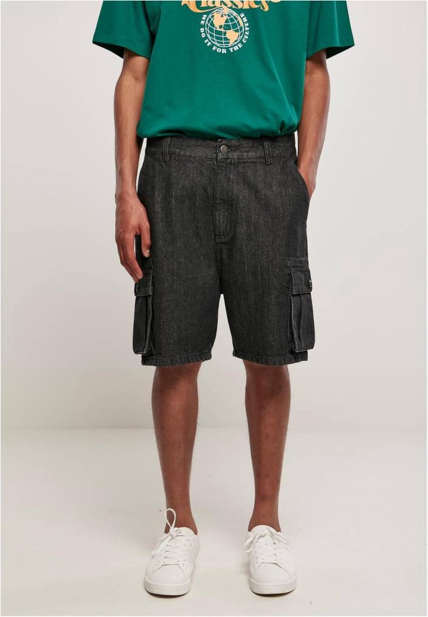 Urban Classics Cargo Korte broek -Taille 42 inch- Organic Zwart