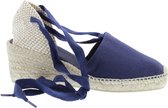 Toni Pons Valencia Dames Espadrilles Mari | Blauw | Canvas | Maat 42 | VALENCIAmari