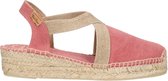 Toni Pons Verdi-V Dames Espadrilles Blush | Roze | Canvas | Maat 37 | VERDIVblush