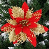 Décorations de Décorations de Noël Springos | Décoration de Noël pour l'intérieur | Clip de Noël | Fleur | 1 pièce