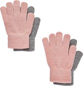 CeLaVi - Handschoenen voor kinderen - 2-pack - Magic - Misty Rose - maat Onesize (7-12yrs)