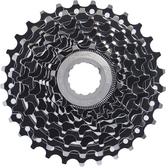 XLC 10 Speed Cassette - Shimano 12-25T - Staal - Zwart