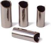 Gepolijste nickel slide size M (inside 19.5 - length 57.5mm)