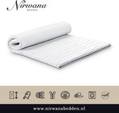 Nirwana Bedden - Topdekmatras - 180x200 - Koudschuim HR - 12CM