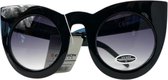 Dames Zonnebril - Zonnebrillen - Cat eye stijl - UV4000 - Zwart