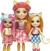 foto van Enchantimals City Tails Kattenfamilie