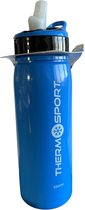 Drinkfles - Thermosfles Bewinner Sport - 550 ml - Blauw