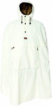 regenponcho Cordes gebroken wit one size