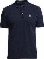 poloshirt Essential heren katoen donkerblauw maat M