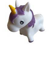 Premium Pony / Eenhorn / Unicorn Fidget Toy | Knijpbal / Stressbal | Wit-Paars