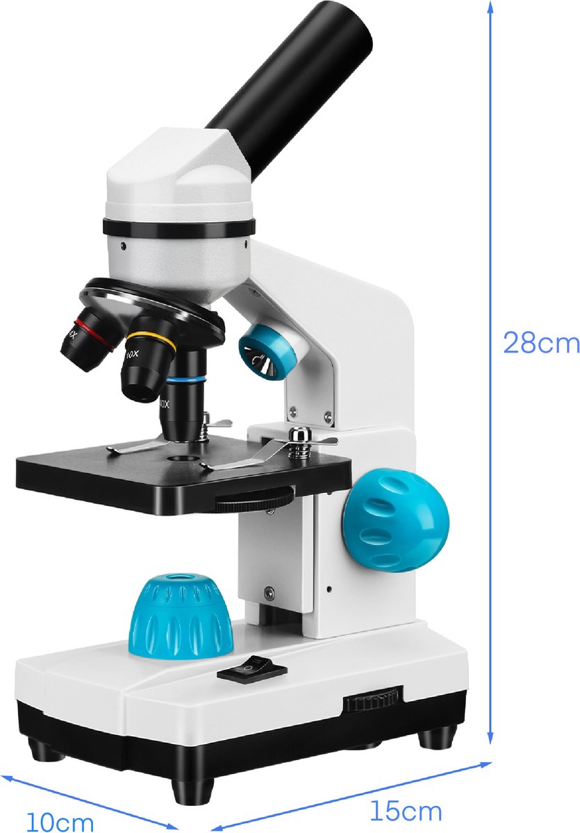 Microscope FURONGHUA® - Microscope réglable - Microscope optique -  Grossissement 2000x... | bol