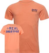 Superdry - Heren T-Shirt - American Classic - Oranje