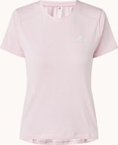 adidas Performance Trainings T-shirt met mesh - Roze - Maat M