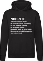 Noortje Hoodie | jarig | verjaardagkado | verjaardag kado | cadeau | Unisex | Trui | Sweater | Hoodie | Capuchon | Zwart