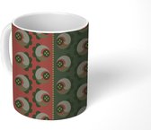 Mok - Koffiemok - Patronen - Bloemen - Design - Mokken - 350 ML - Beker - Koffiemokken - Theemok