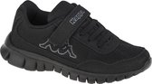 Kappa unisex kindersneakers zwart 260604K
