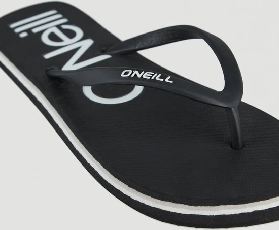 O'Neill Schoenen Women PROFILE LOGO SANDALS Black Out - B Slippers 40 - Black Out - B 100% Polyethylene