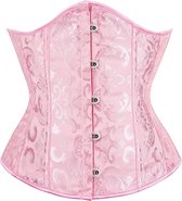 Sexy roze underbust korset - waist trainer | Maat 42 | Mooie lingerie korsetten