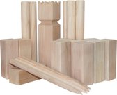 Outdoor Play XL Kubb met 21 Houten Onderdelen