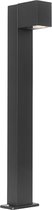 QAZQA baleno - Industriele Staande Buitenlamp | Staande Lamp voor buiten - 1 lichts - H 65 cm - Zwart - Industrieel - Buitenverlichting