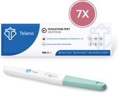 Telano Ovulatietest Midstream 7 stuks Gevoelig + Gratis Zwangerschapstest