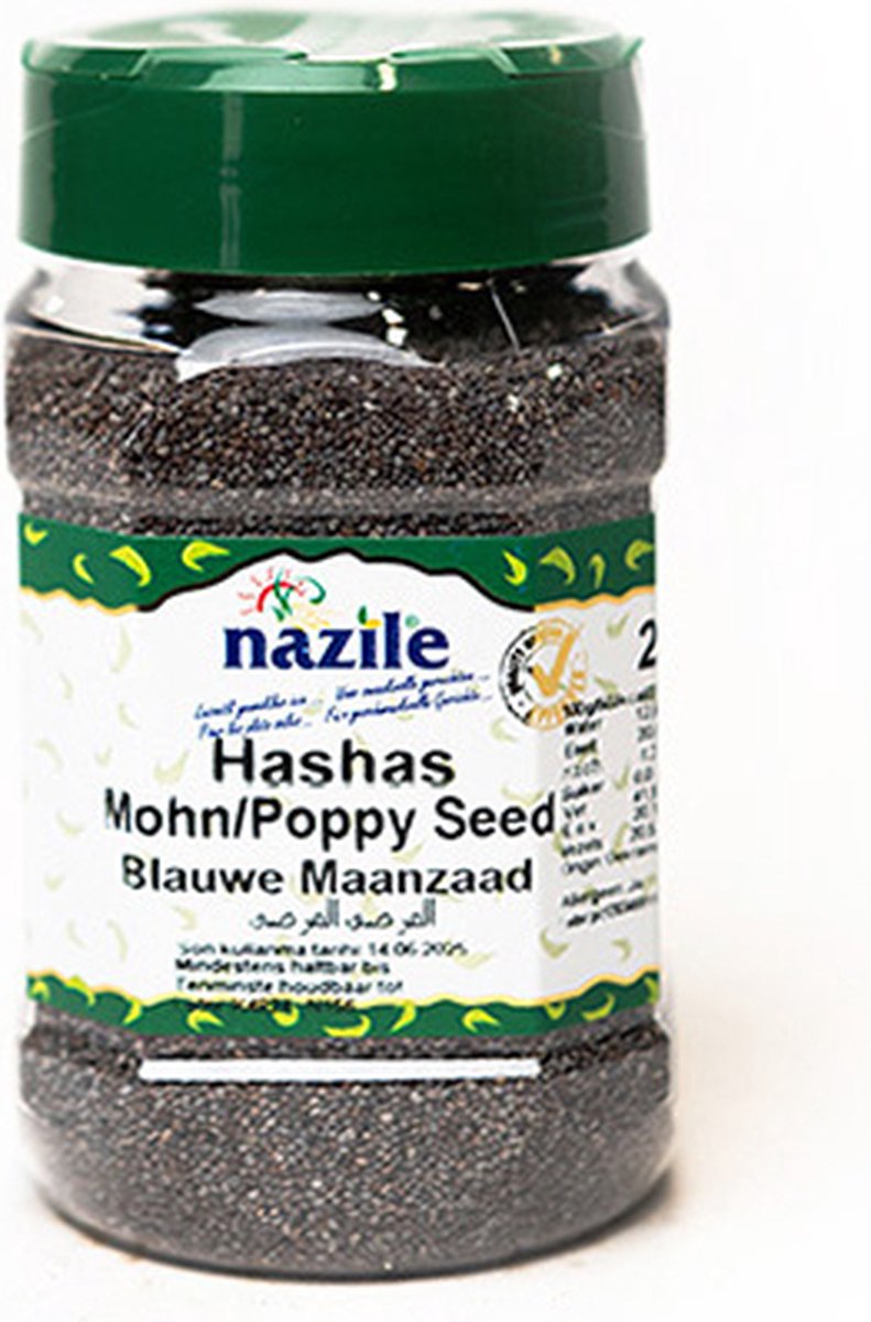Goedkoopste Nazile Blauwe Maanzaden 2 x 200 Gram