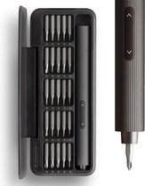 Hoto - Precisie Elektrische Schroevendraaier set – 25 bits hoge kwaliteit - USB-C oplaadbaar – voor professionele reparatie - zwart