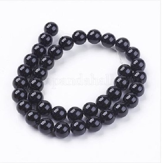 OLYCRAFT 94 stuks toermalijn ronde natuurlijke kralen 4 mm gefacetteerde stenen kralen - ongekleurde edelstenen voor armbanden, kettingen en sieraden maken