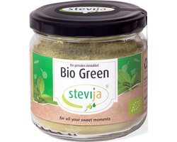 BIO Green Gemalen Steviablad (fijn) - Pot stevia: 100 gram