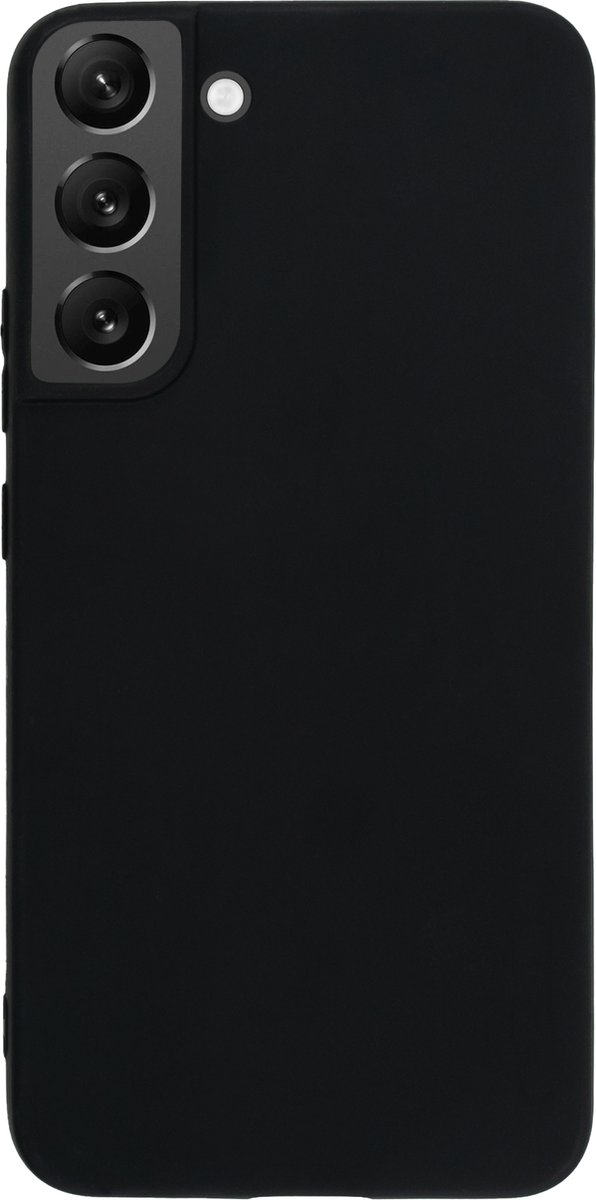 BMAX Essential hoesje geschikt voor Samsung Galaxy S22 Plus - Hardcover - Samsung - Back cover - Backcover - Beschermhoesje - Telefoonhoesje - Hard case - Telefoonbescherming - Zwart