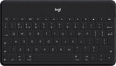 Logitech Keys-To-Go - Draadloos Toetsenbord voor iPad, iPhone, Apple TV en meer - Qwerty - Zwart - UK versie