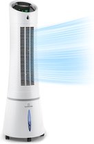 Klarstein Skyscraper Ice Smart 4in1 air cooler met WiFi - 210 m³/h - luchtkoeler ventilator luchtbevochtiger luchtreiniger - 3 snelheden oscillatie - mobile airco airconditioning ventilator