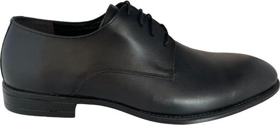 Veterschoenen- Nette schoenen- Herenschoenen 455- Leer- Maat 40
