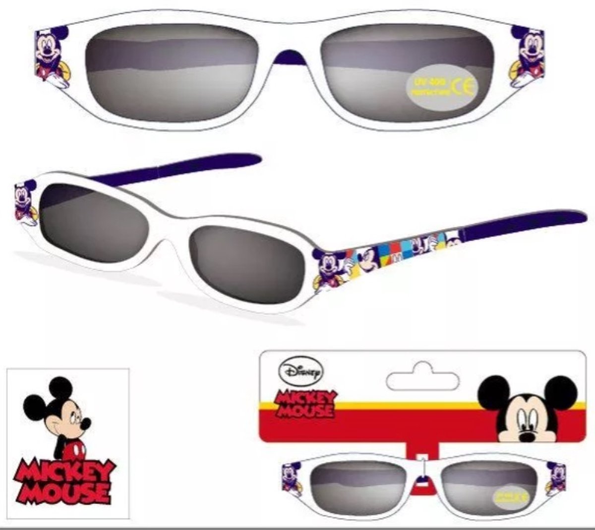 Disney - Mickey Mouse zonnebril - Wit