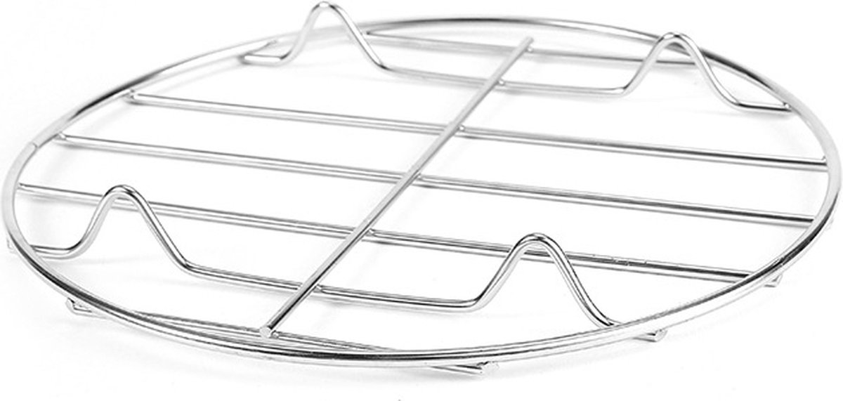 YUGN Grille De Four Ronde Inox - Grille Micro Ondes Ronde - Grille