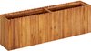 Medina Plantenbak verhoogd 150x30x50 cm massief acaciahout