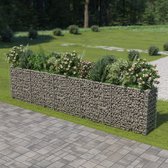 Medina Gabion plantenbak verhoogd 450x50x100 cm gegalvaniseerd staal