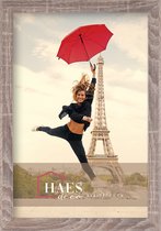 HAES DECO - Houten fotolijst Paris bruin voor 1 foto formaat 30x45 - SP001325
